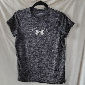 Under Armour Women's Heathered Black Tee